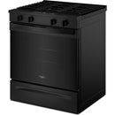  Whirlpool 30-inch Slide-in Gas Range with Air Cooking Technology WSGS4530TB IMAGE 4