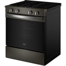 Whirlpool 30-inch Slide-in Gas Range with Air Cooking Technology WSGS4530TV IMAGE 4