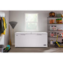  Whirlpool 22 Cu. Ft. Convertible Chest Freezer with 4 Storage Baskets WZCC5522TW IMAGE 7