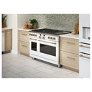 Caf? 48-inch Freestanding Dual-Fuel Range with 6 Burners and Griddle C2Y486P4TW2C2Y486P4TW2