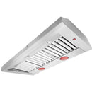 KitchenAid 48-inch Commercial-Style Wall Mount Hood Shell KVWC958KSSKVWC958KSS
