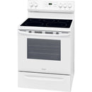 Frigidaire Gallery 30-inch Freestanding Electric Range with Convection Technology FGEF3036TWFGEF3036TW