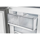  Forno 24-inch, 10.3 cu.ft. Custodia Bottom Freezer Refrigerator FFFFD1766-24WHT-RS IMAGE 9