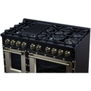  Forno 48-inch, 6.7 Cu.Ft. Valente Dual Fuel Range FFSGS6199-48CPBLK IMAGE 10