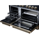  Forno 48-inch, 6.7 Cu.Ft. Valente Dual Fuel Range FFSGS6199-48CPBLK IMAGE 13