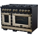  Forno 48-inch, 6.7 Cu.Ft. Valente Dual Fuel Range FFSGS6199-48CPBLK IMAGE 6
