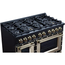  Forno 48-inch, 6.7 Cu.Ft. Valente Dual Fuel Range FFSGS6199-48CPBLK IMAGE 8