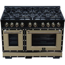  Forno 48-inch, 6.7 Cu.Ft. Valente Dual Fuel Range FFSGS6199-48CPBLK IMAGE 9
