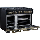  Forno 48-inch, 6.7 Cu.Ft. Valente Gas Range FFSGS6299-48CPBLK IMAGE 5