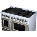  Forno 48-inch, 6.7 Cu.Ft. Valente Gas Range FFSGS6299-48CPWHT IMAGE 10