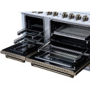  Forno 48-inch, 6.7 Cu.Ft. Valente Gas Range FFSGS6299-48CPWHT IMAGE 13