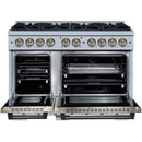  Forno 48-inch, 6.7 Cu.Ft. Valente Gas Range FFSGS6299-48CPWHT IMAGE 3