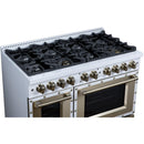  Forno 48-inch, 6.7 Cu.Ft. Valente Gas Range FFSGS6299-48CPWHT IMAGE 8
