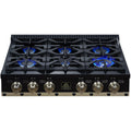  Forno 36-inch Valente Gas Cooktop FCTGS5799-36CPBLK IMAGE 1