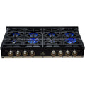  Forno 48-inch Valente Gas Cooktop FCTGS5799-48CPBLK IMAGE 1