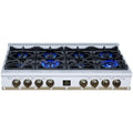  Forno 48-inch Valente Gas Cooktop FCTGS5799-48CPWHT IMAGE 1