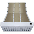  Forno 36-inch Valente Range Hood FRHWM5099-36CPWHT IMAGE 1