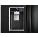 Whirlpool 36-inch, 23.8 cu. ft. Counter-Depth French 3-Door Refrigerator (Black)WRF954CIHB