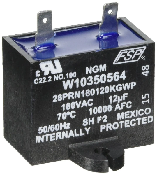Whirlpool Refrigerator Capacitor (WPW10350564)