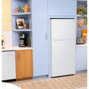  GE 30-inch, 21 cu. ft. Freestanding Top Freezer Refrigerator with Garage-Ready Performance GPS21KGZWW IMAGE 10