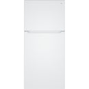  GE 30-inch, 21 cu. ft. Freestanding Top Freezer Refrigerator with Garage-Ready Performance GPS21KGZWW IMAGE 1
