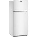  Whirlpool 28-inch, 16.3 cu. ft. Freestanding Top Freezer Refrigerator WRTX3316TW IMAGE 4