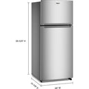  Whirlpool 28-inch, 16.3 cu. ft. Freestanding Top Freezer Refrigerator WRTX3316TZ IMAGE 5