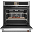  Café 30-inch, 5.0 cu. ft. Built-in Single Wall Oven with True European Convection CTS90DP2ZS1 IMAGE 3