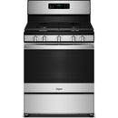  Whirlpool 30-inch Gas Range with Griddle Zone WFGS3330RS IMAGE 1