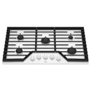 Whirlpool 36-inch, Built-in, Gas Cooktop with EZ-2-Lift™ WCG55US6HWWCG55US6HW