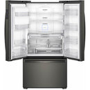 Whirlpool 36-inch, 23.8 cu. ft. Counter-Depth French 3-Door Refrigerator WRF954CIHV