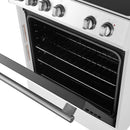 Forno 30-inch, 5 cu.ft Leonardo Espresso Electric Range FFSEL6012-30WHT