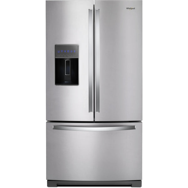 Whirlpool 36-inch, 26.8 cu. ft. Freestanding French 3-Door Refrigerator Water and Ice Dispensing System WRF767SDHZ (WRF767SDHZ)