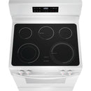 Frigidaire 30-inch Freestanding Electric Range with EvenTemp™ FCRE3062AWFCRE3062AW