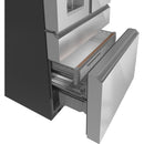 Café 36-inch, 22.3 cu.ft. Counter-Depth French 4-Door Refrigerator with Wi-Fi CXE22DM5PS5