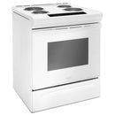 Whirlpool 30-inch, Slide-in Electric Range with Frozen Bake™ Technology WEC310S0FWWEC310S0FW