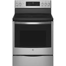 GE Profile 30-inch Freestanding Electric Range with Convection Technology PB900YVFS