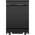 GE Portable Dishwasher with Sanitize Option GPT225SGLBB