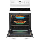 Frigidaire 30-inch Freestanding Electric Range with SpaceWise® Expandable Elements FFEF3054TW