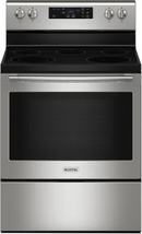 Maytag 30-inch Electric Smooth Top Range (Fingerprint-Resistant Stainless) (MER4800PZ)