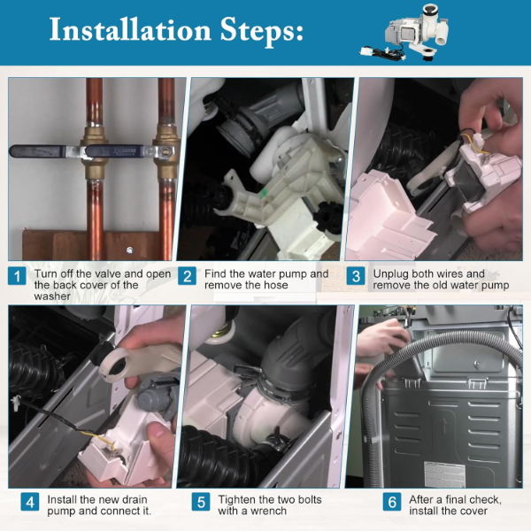 DRAIN PUMP (DC97-19289F)