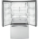 GE 33-inch, 18.6 cu. ft. Counter-Depth French-Door Refrigerator GWE19JYLFSGWE19JYLFS