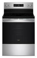 Whirlpool 30-inch Electric Range with Air Cooking Technology and Steam Clean (Stainless Steel)WFES4530SS