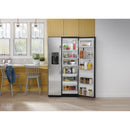 GE 33-inch 23 cu.ft. Freestanding Side-by-Side Refrigerator with LED Lighting GSE23GYPFSGSE23GYPFS