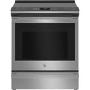 GE Profile 30-inch Slide-in Electric Range with Air Fry Technology PSS93YPFSPSS93YPFS
