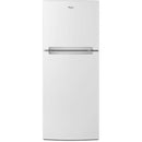 Whirlpool 25-inch, 10.68 cu.ft. Freestanding Top Freezer Refrigerator WRT111SFDW