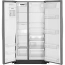 Whirlpool 36-inch, 25.6 cu. ft. Side-by-Side Refrigerator with Ice and Water WRS586FIEM