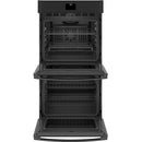 GE 27-inch, 8.6 cu.ft. Built-in Double Wall Oven with True European Convection JKD5000DNBBJKD5000DNBB