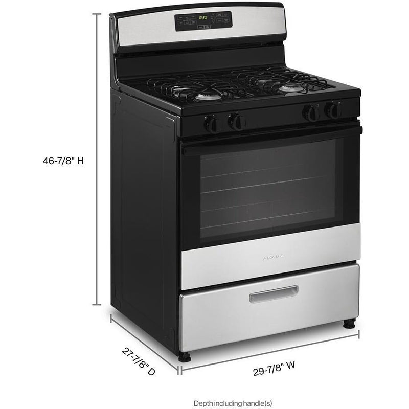 Amana 30-inch Freestanding Gas Range AGR6303MMS (AGR6303MMS)