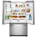 Whirlpool 36-inch, 19.7 cu. ft. Counter-Depth French 3-Door Refrigerator WRF550CDHZ